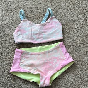 Ivivva girls reversible bathing suit